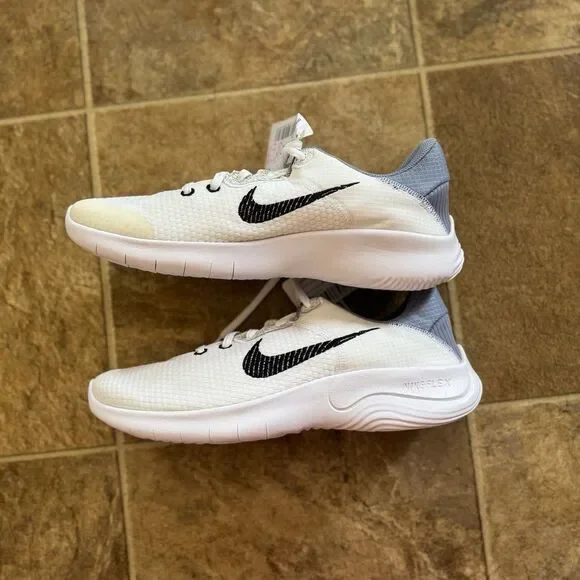 Nike Flex Experience Run 11 Next Nature White Black Ashen Slate Size 10 - Picture 4 of 12